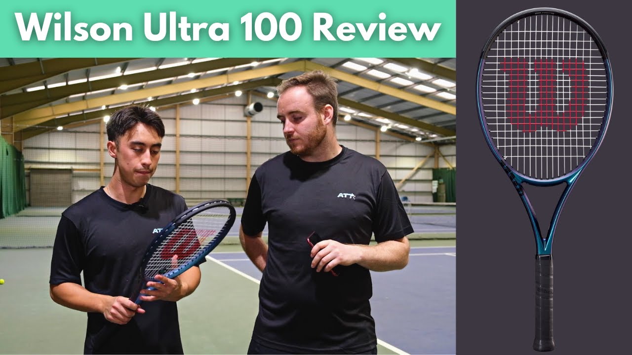Wilson Ultra 100 v4 2023 Tennis Racquet Review - YouTube