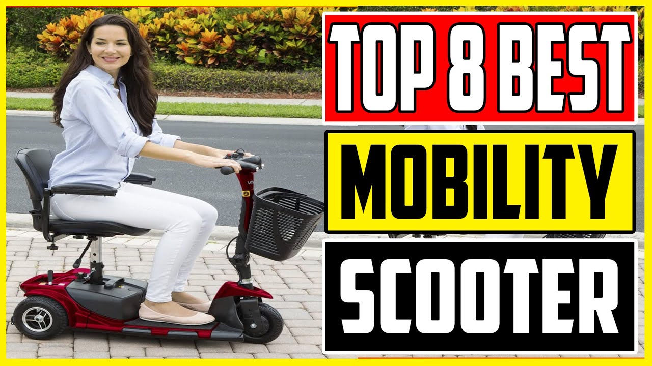 ikke benzin pust Top 8 Best Mobility Scooters 2023 - YouTube