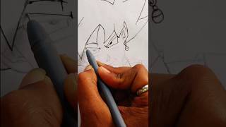 “Goku Drawing Challenge 😎✍️ #Goku #GokuDrawing #AnimeArt #SketchArt #ArtistOnInstagram #AnimeSketch