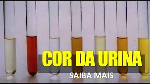 Qual é a cor normal da urina?