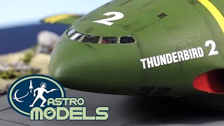 Thunderbird 2 - Astro Models Premium Edition Pre-built & Painted Aoshima Model - 1:350 Scale