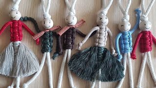 Makrome Anahtarlık Yapımı