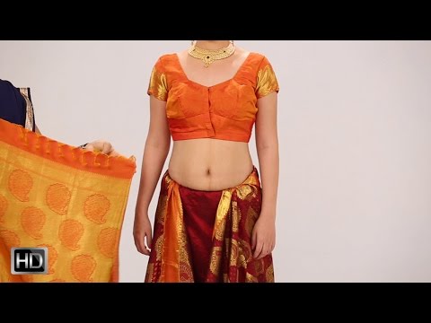 How To Wear A Saree To Look Slim 