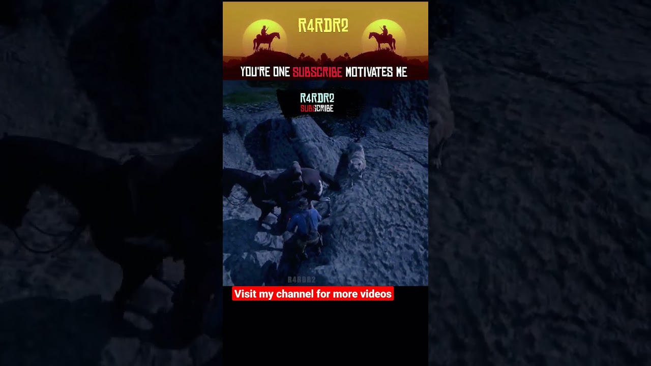 Wolf attack fail | RDR2 SHORTS | Red Dead Redemption 2 | 