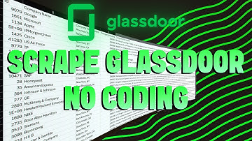 Glassdoor Scraper: Export Jobs, Companies, Reviews & more