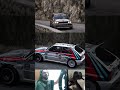 Footcam Lancia Delta Assetto Corsa Rally #shorts