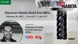 Discover Hanita Solid End Mills