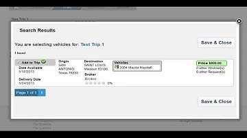 Carrier Requesting Load