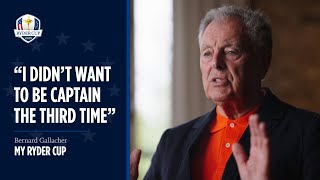 My Ryder Cup: Bernard Gallacher