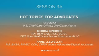 Session 3A: Hot Topics for Advocates