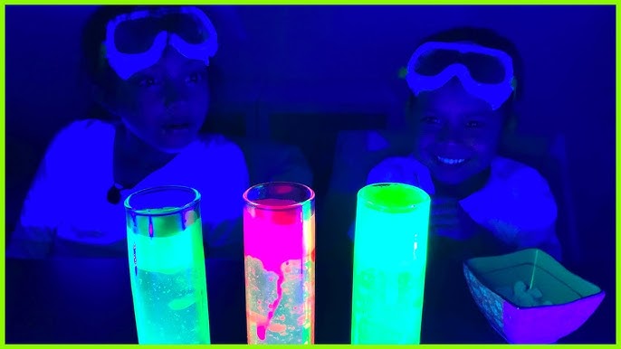 Glow in the Dark Lava Lamp Experiment 