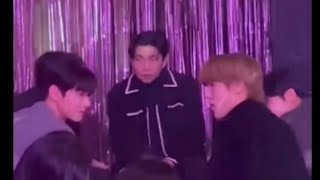 ChaEunwoo with BTS RM & JHOPE at the wkorea event LoveYourW2022