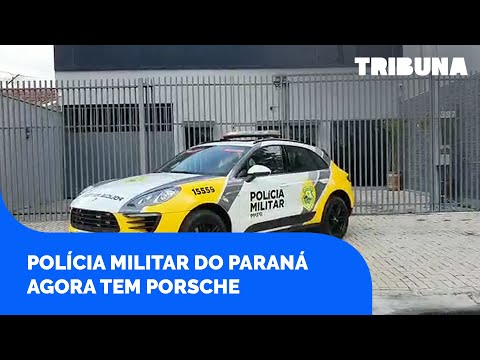 Polícia Militar do Paraná agora tem Porsche na frota de viaturas