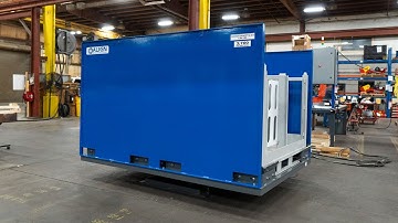 Mechanical Turntable for Robotic Racking Application | Align Production Systems