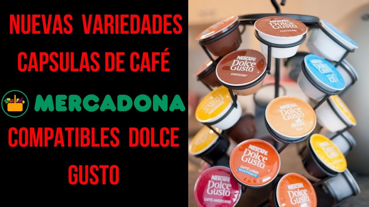 pico Constituir Huracán NOVEDADES MERCADONA 2019 Capsulas café DOLCE GUSTO - YouTube