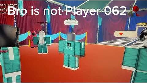 Bro is not player 062🥀 | Ink Game | Squid Game | #squidgame #inkgame #roblox 