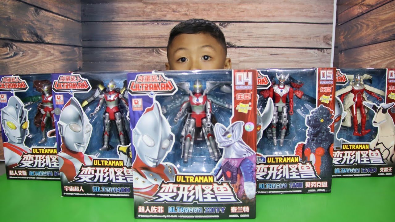 Unboxing 5 Ultraman  yang Bisa Berubah Menjadi Monster  