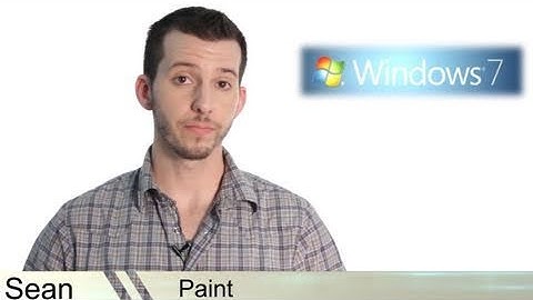 Learn Windows 7 - Paint