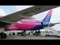 Airbus A321-200 а/к Wizz Air | Рейс Санкт-Петербург - Будапешт