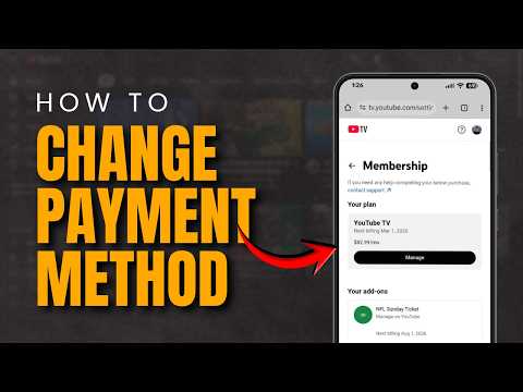 Update Youtube Tv Payment
