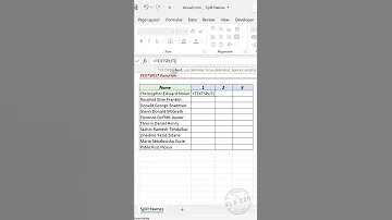 TEXTSPLIT Function In Excel Shorts 