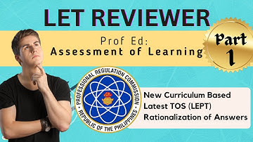 LET Reviewer 2024 - Prof Ed: Assessment of Learning Part 1