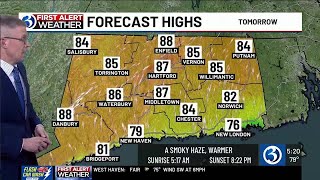 Technical Discussion: A First Alert Weather Day for 90 degree heat and higher humidity