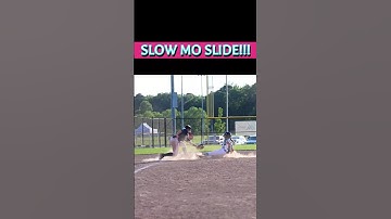 🥎💨 Dust Explosion on Third Base Slide! 🥎💨 #softball #fastpitch