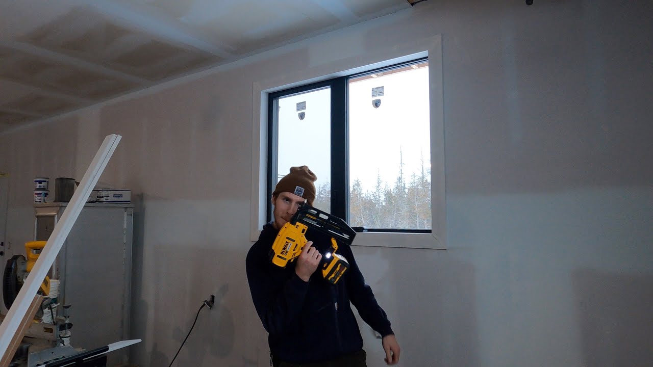 Trimming Windows and Custom Jambs For Windows Without Jambs. - YouTube
