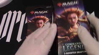 Four Commander Legend boosters opened! They where a gift! Let's do this!