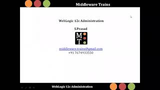 WebLogic 12c Administration: Part 3 - Admin Server