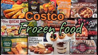 WHAT’S NEW AT COSTCO! FROZEN FOOD ITEMS! SHOP WITH ME!