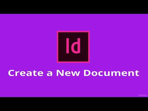 Adobe InDesign Lecture 5: Create New Document