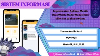 Implementasi Aplikasi Mobile Desa Wisata Modul Manajemen Tiket dan Wahana Wisata screenshot 4
