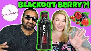 What does blackout berry body armor taste like