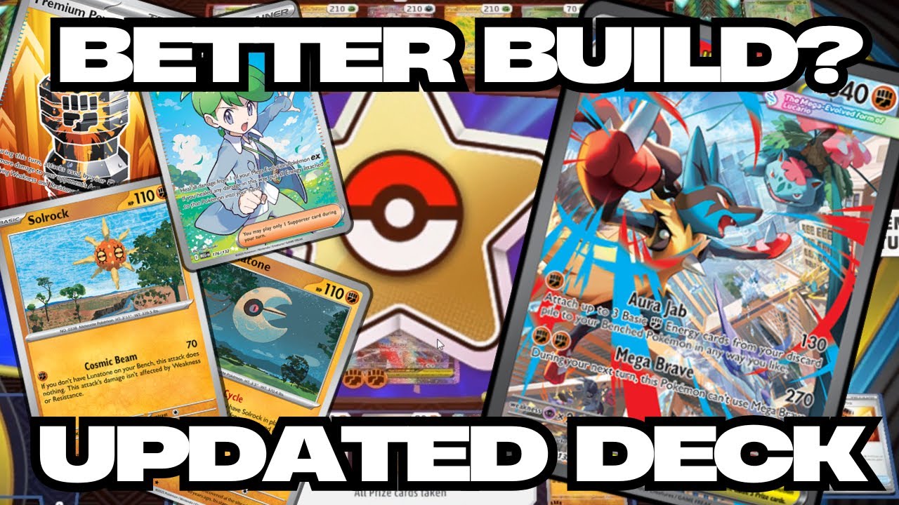 Эта колода с Мега Лукарио EX ощущается НАМНОГО лучше… (Обновленный список) | Pokémon TCG Live