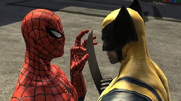 Spider-Man Web Of Shadows Red Path Complete Walkthrough Part 5 - Wolverine