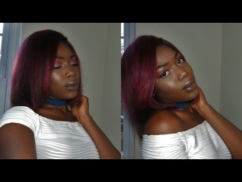 How I Dyed Achieved My Magenta Pink Hair Color On Darkskin Tone Ft Sparks Hair Dye