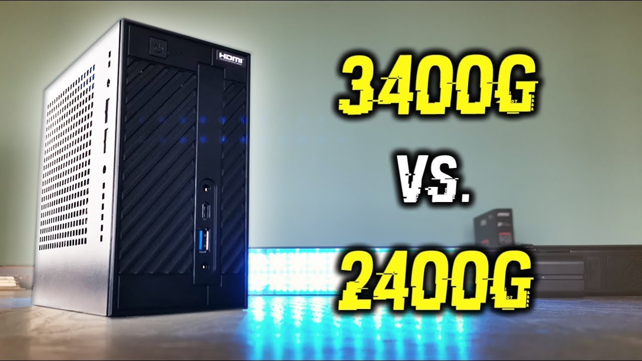 Ryzen 2400G Vs. 3400G ON Desk Mini A300 - Catch 22