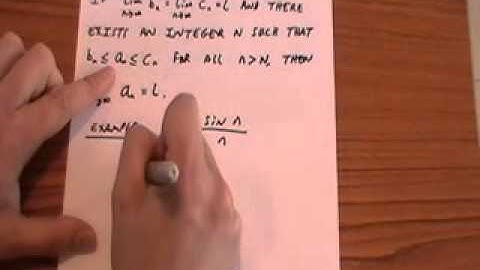 Squeeze Theorem for Sequences