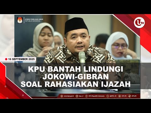 KPU RAHASIAKAN IJAZAH CAPRES-CAWAPRES DITENGAH KASUS IJAZAH JOKOWI-GIBRAN | U-NEWS