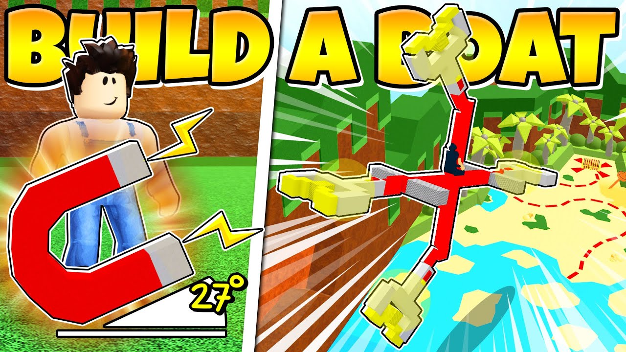 THIS MAGNET GLITCH BREAKS Build a Boat! *INSANE*