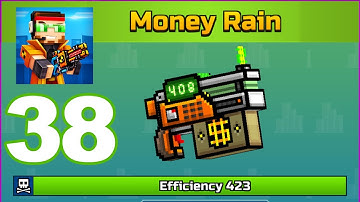 Pixel Gun 3D - Gameplay Walkthrough Part 38 - Money Rain REVIEW (Android Games)