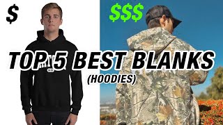Best Hoodie Blanks for Starting a Clothing Brand from Home in 2025 (Streetwear Edition)