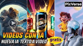 nueva ia gratuita texto a vídeo e imagen a vídeo ai | pixverse