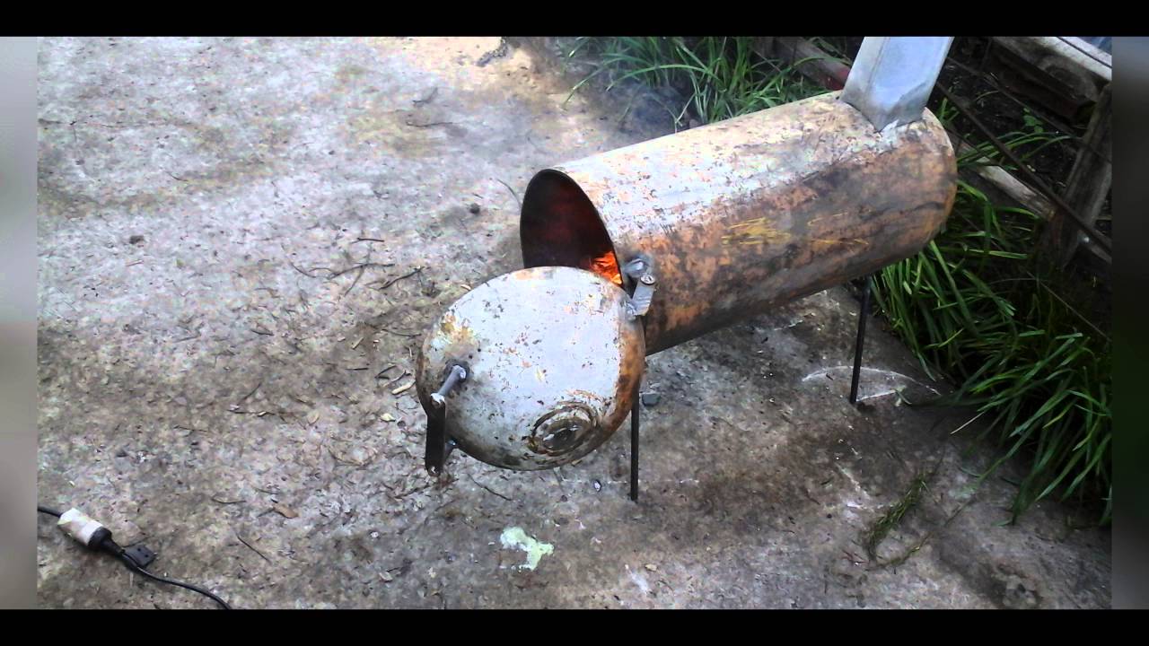 salamandra-estufa de tubo de GNC de un auto - YouTube