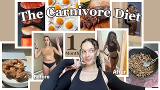 I did the carnivore diet for one month; results, what I eat, thoughts