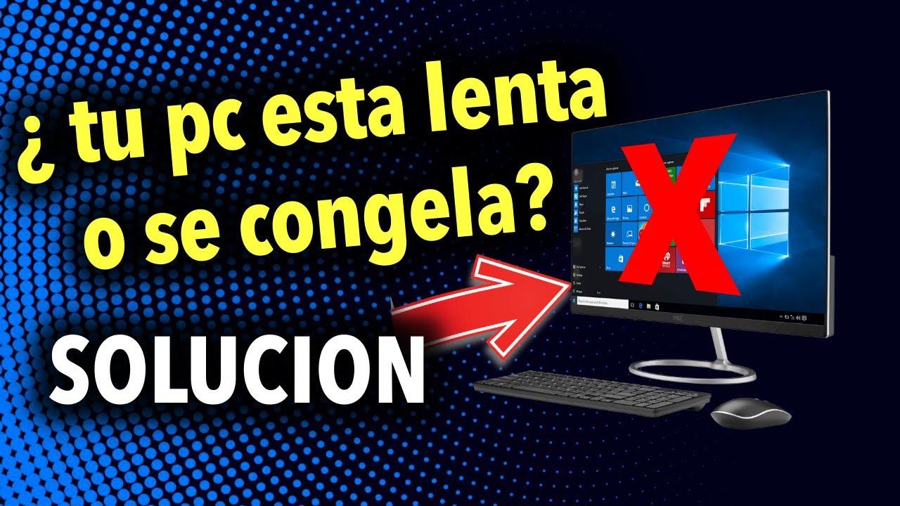 Solución: a tu pc esta lenta o se congela - YouTube