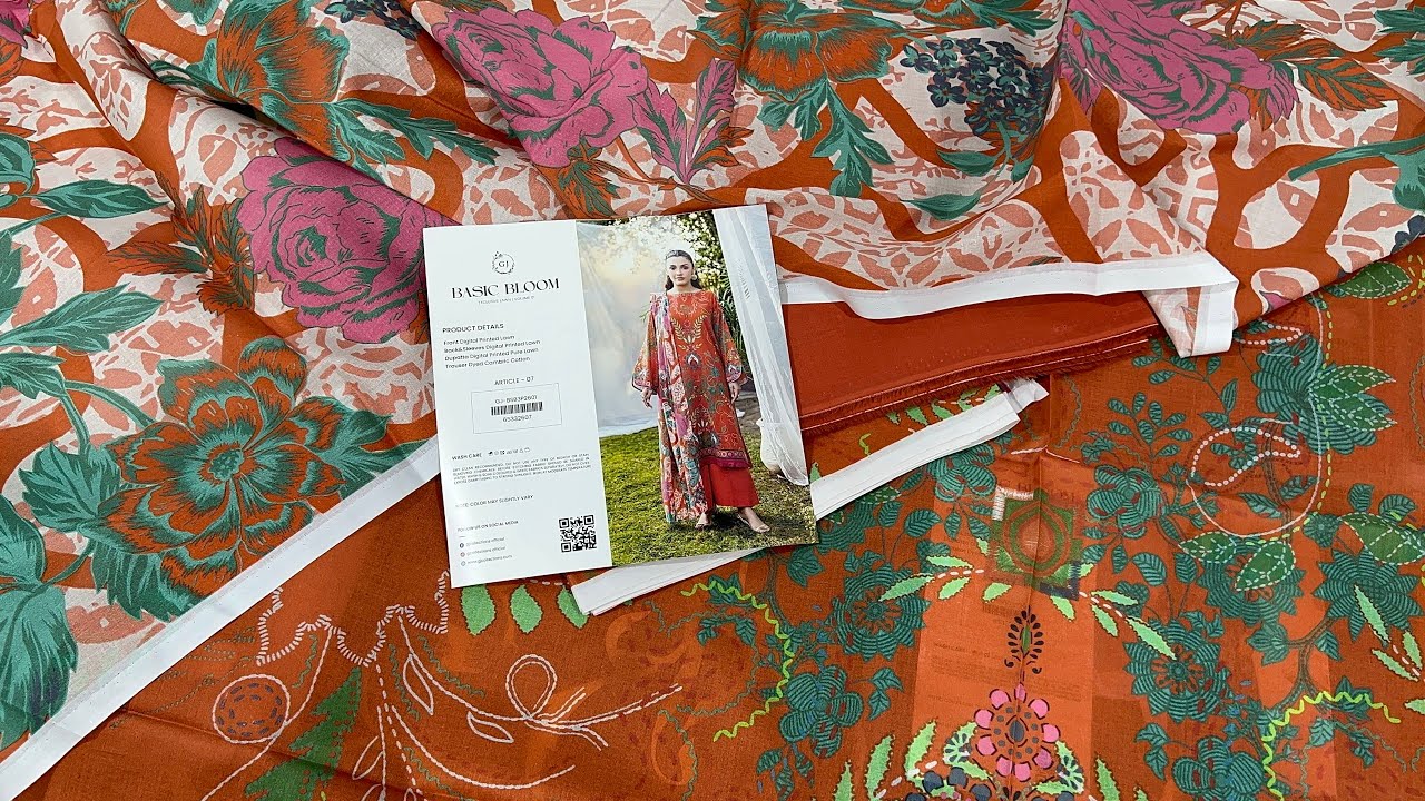 BASIC BLOOM BY GULL JEE | LAWN COLLECTION 2026 