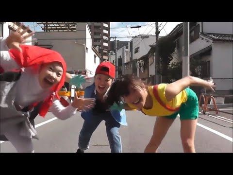 女の子3人がポケモン踊ってみた